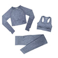 Conjunto Feminino Fitness Yoga - 3 peças